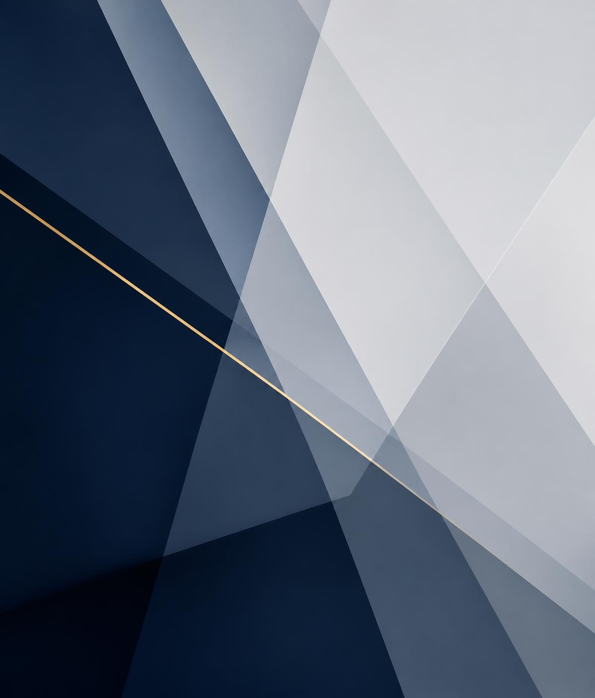 Abstract navy chart planes representing a trading terminal